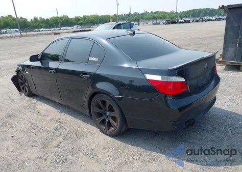 2005 BMW 545I z USA, uszkodzony, nr VIN WBANB33585CN66175